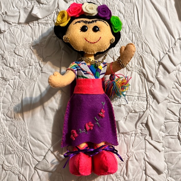 Other - Frida Kahlo handmade doll 💗